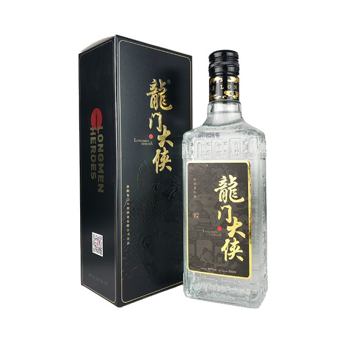龍門大俠文化小酒 黑標(biāo)46度 濃香型高度白酒